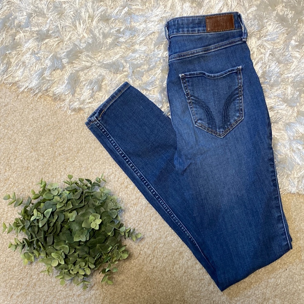 Hollister High Rise Super-Skinny Jeans Juniors sz 1R